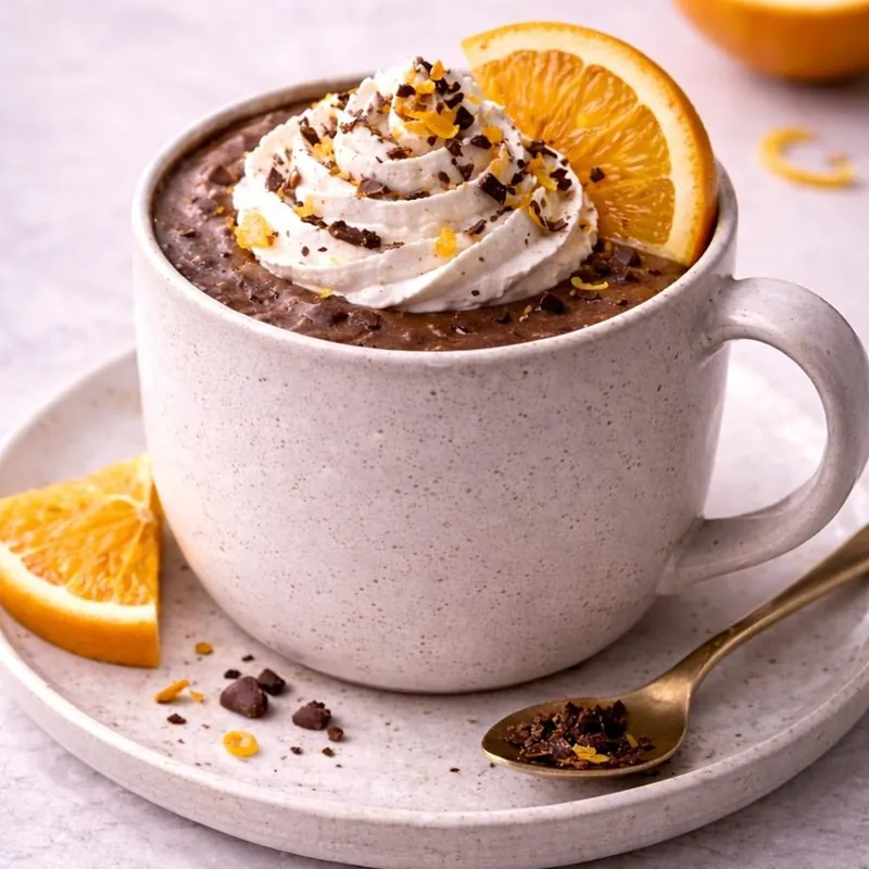 Le chocolat chaud à l'orange