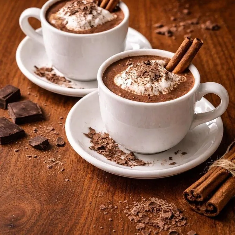 Le chocolat chaud épais