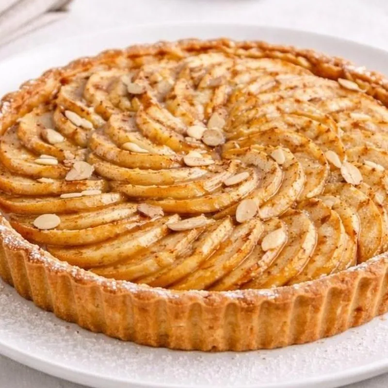 La tarte aux pommes sans gluten