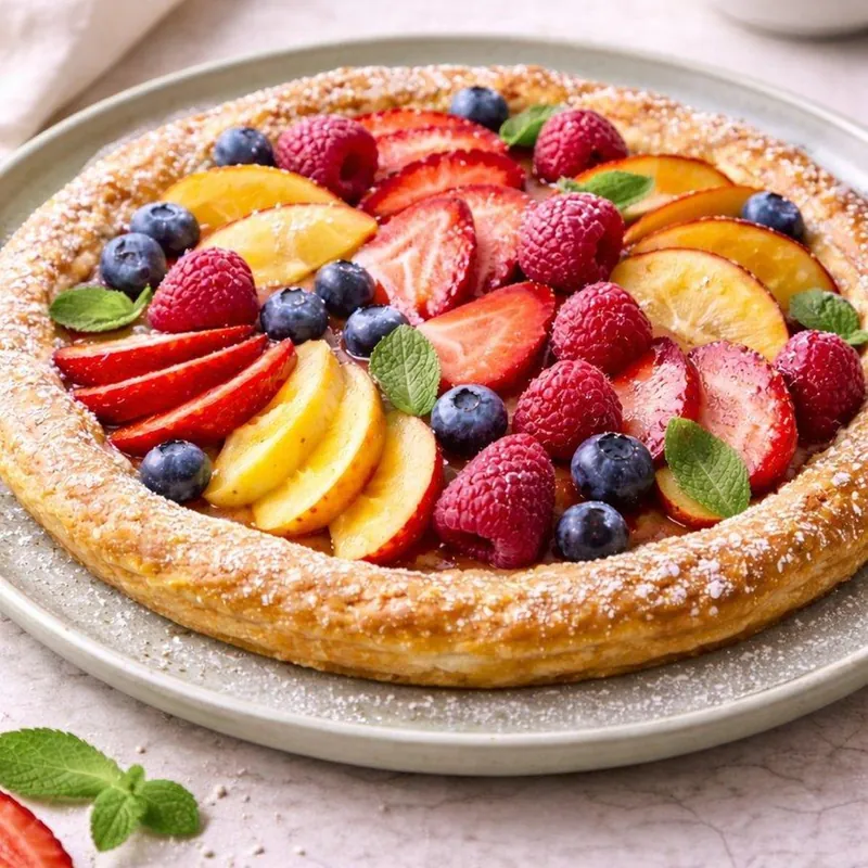 La tarte fine aux fruits