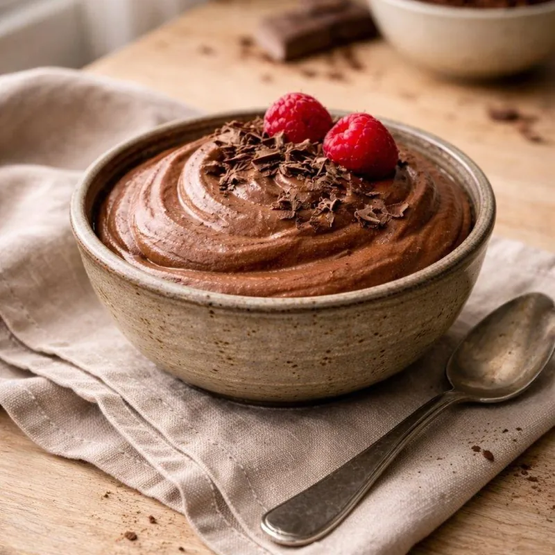 La mousse au chocolat