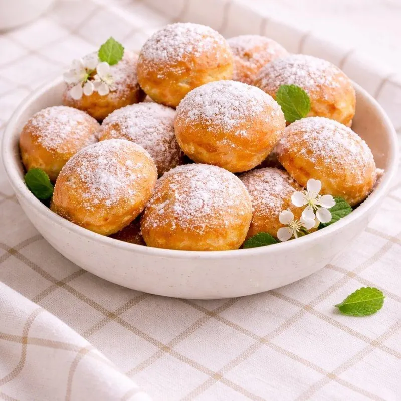 Les beignets au sucre