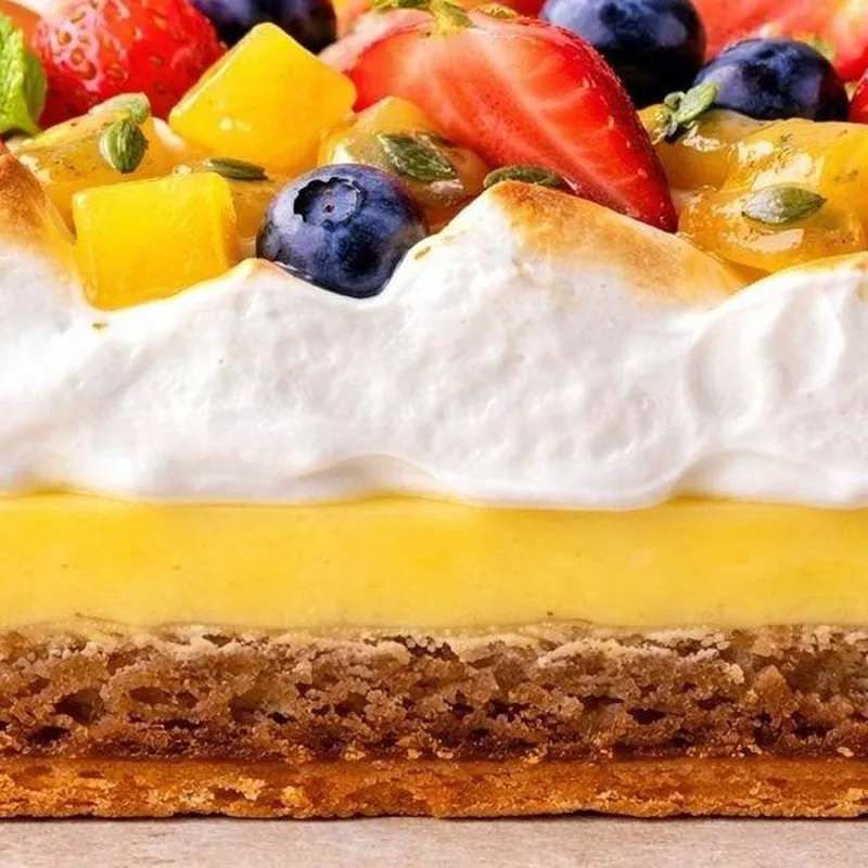 La tarte au citron meringuée