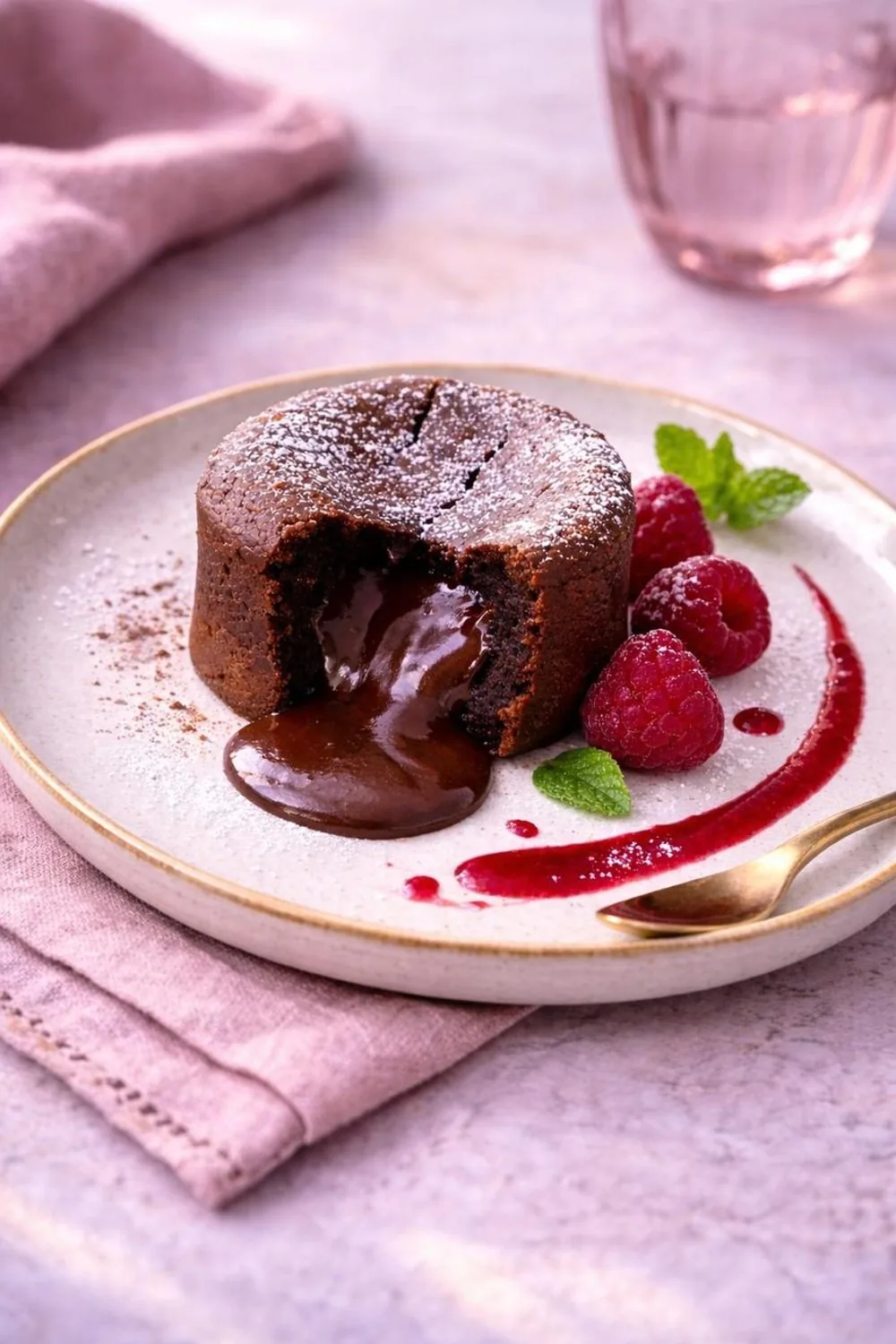 Le fondant au chocolat