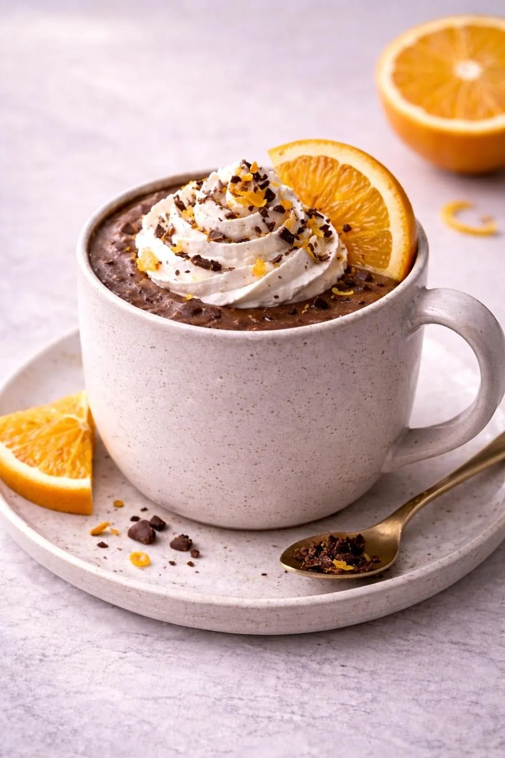 Le chocolat chaud à l'orange