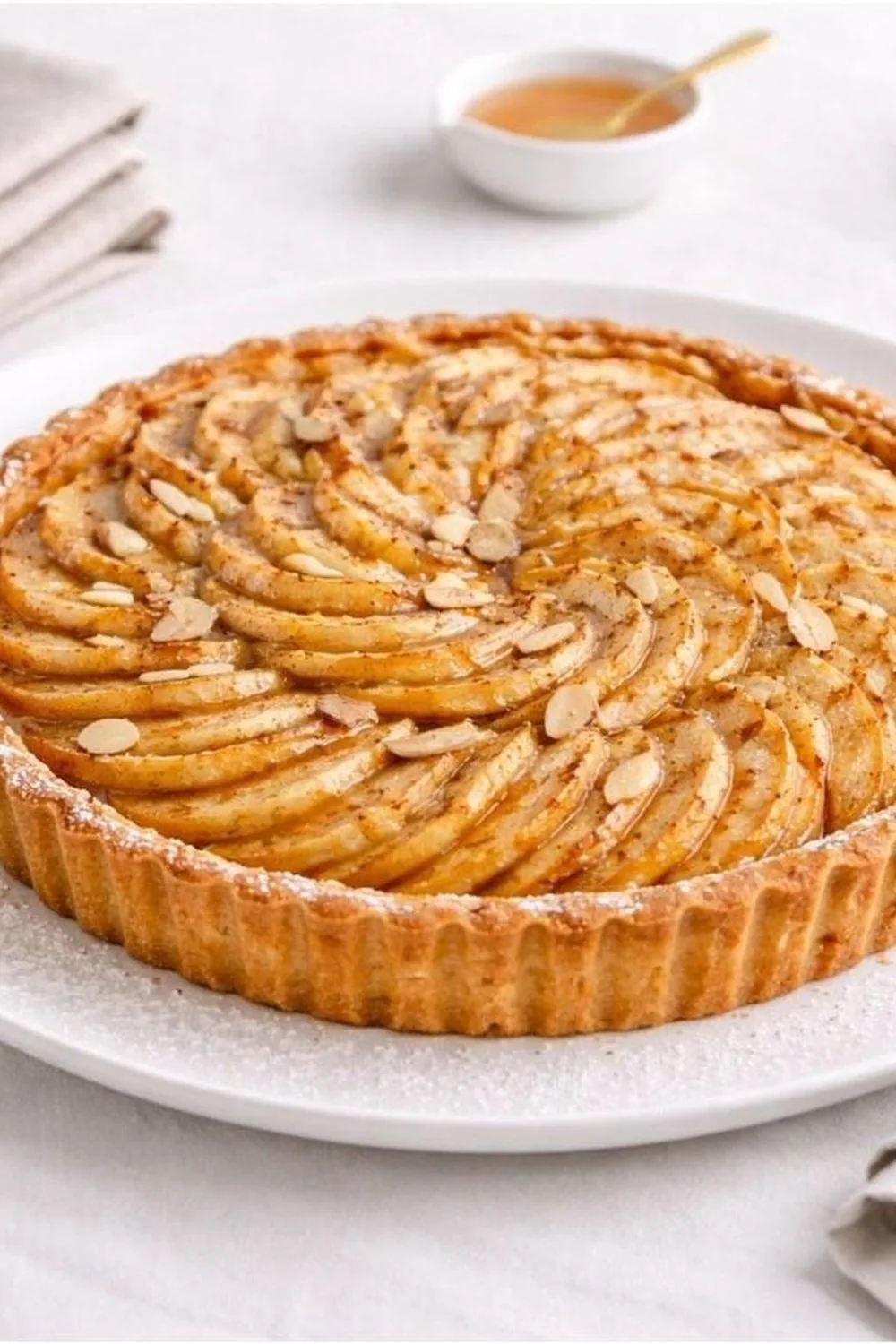 La tarte aux pommes sans gluten