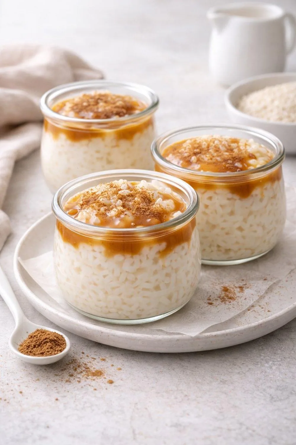 Le riz au lait en verrine