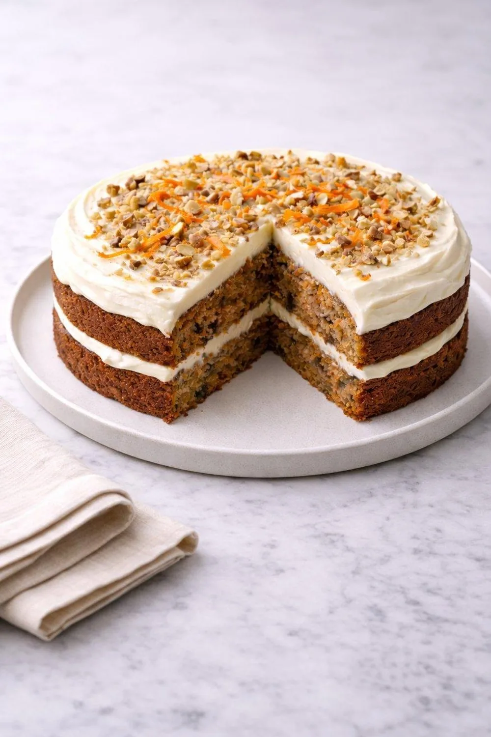 Le gâteau aux carottes
